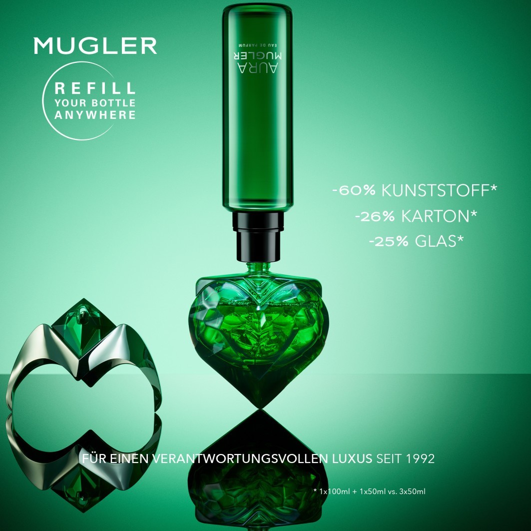 Fragrance Mugler Alien Green Aura Perfume Mugler Parfum Grün