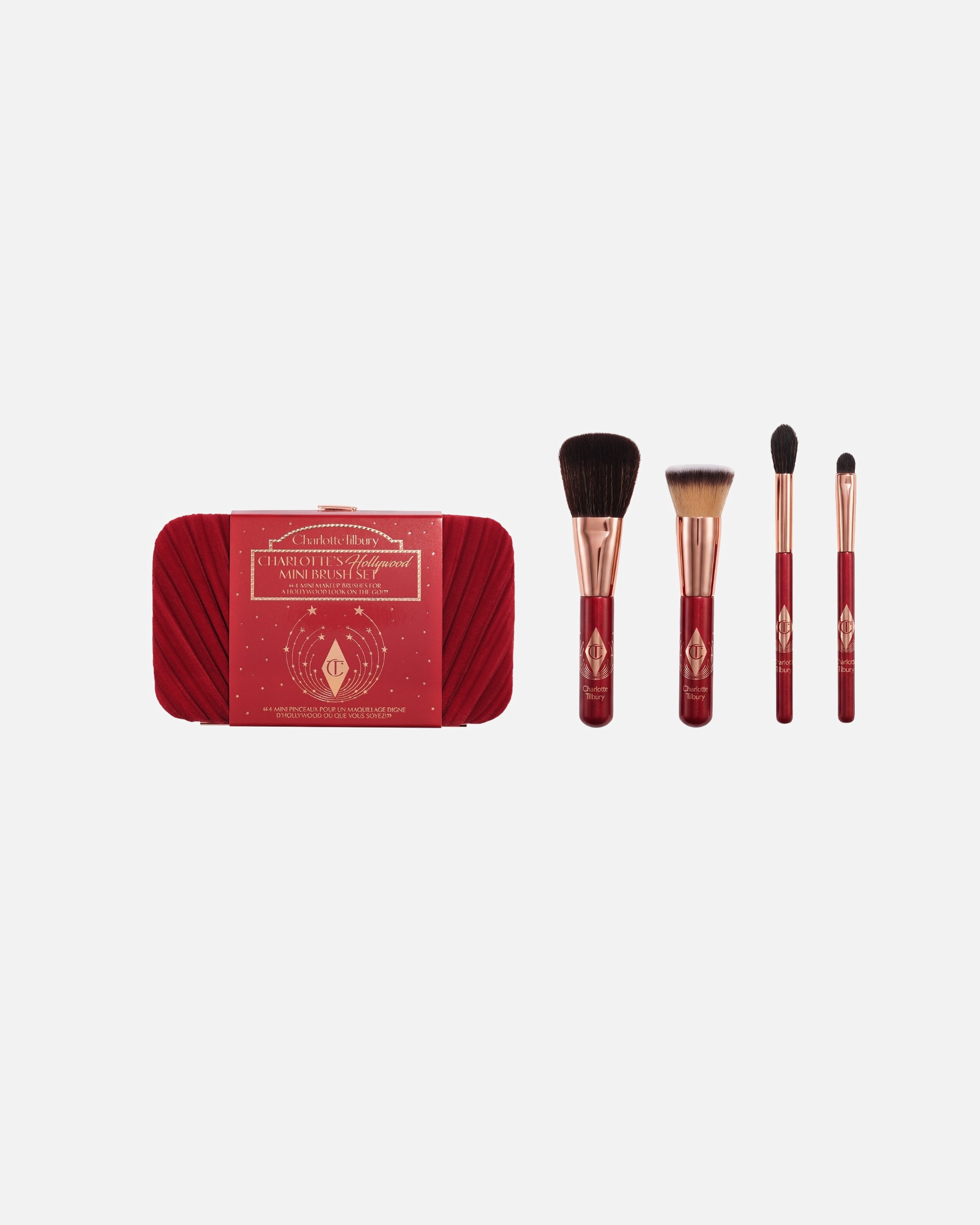 Pinselset für Unisex Charlotte Tilbury CHARLOTTE'S HOLLYWOOD MINI BRUSH SET 1 Stück