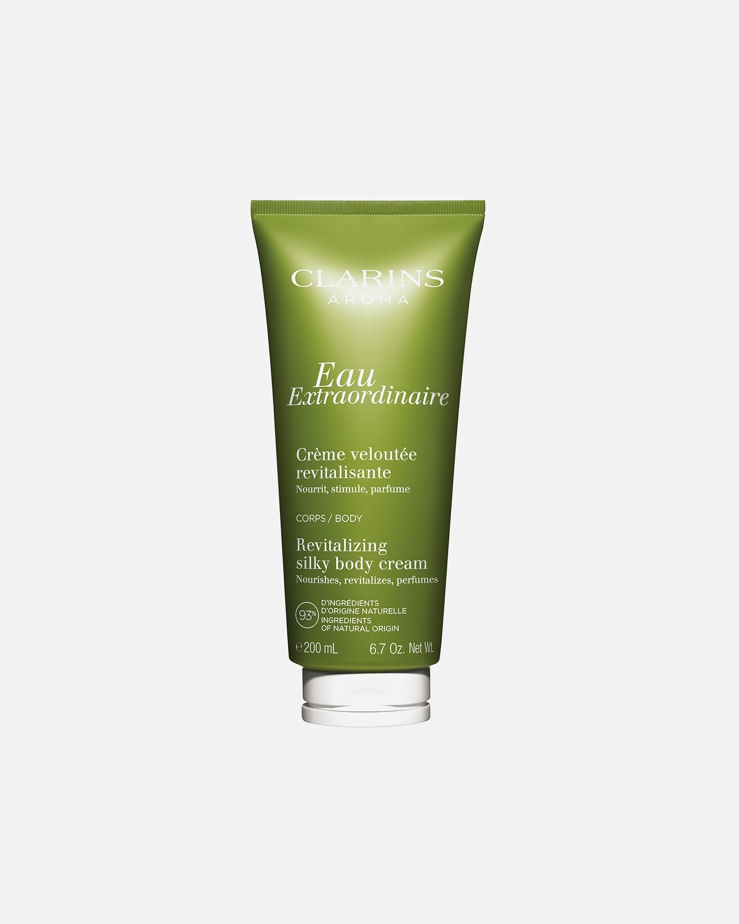 Körpercreme für Unisex Clarins Crème veloutée revitalisante 200 ml