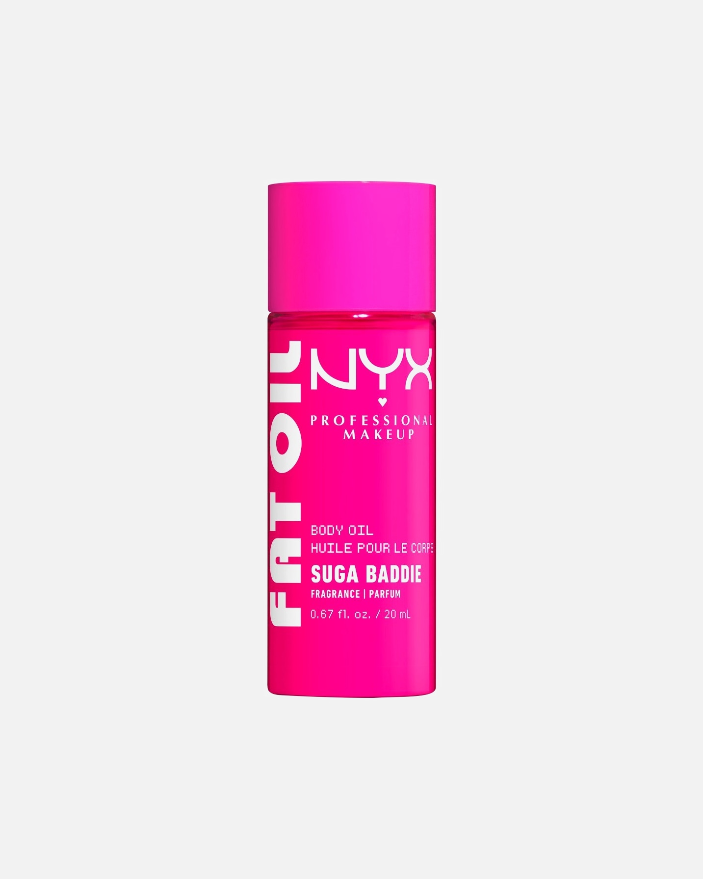 Körperöl für Unisex NYX Professional Makeup Fat Oil Body Suga Baddie 20 ml