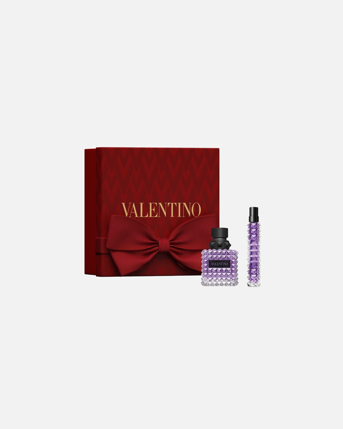 Duftset für Weiblich Valentino Born In Roma Donna Purple Eau de Parfum 50 ml + 10 ml 1 Stück