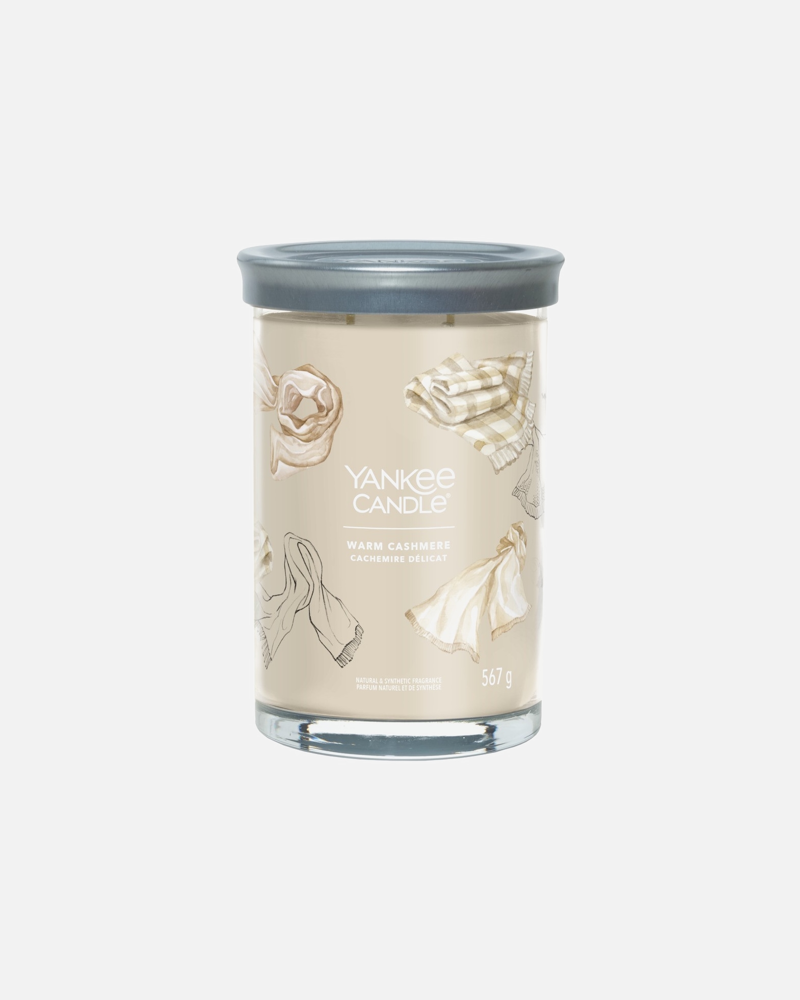 Kerze für Unisex YANKEE CANDLE Warm Cashmere 567 g - Signature Tumbler