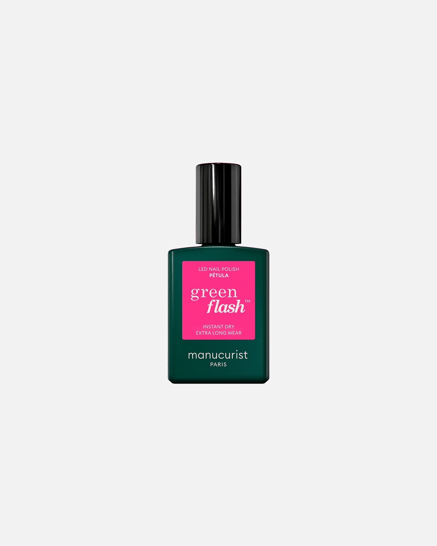 Nagellack für Unisex manucurist green flash Instant Dry Extra Long Wear 51400 - PINK