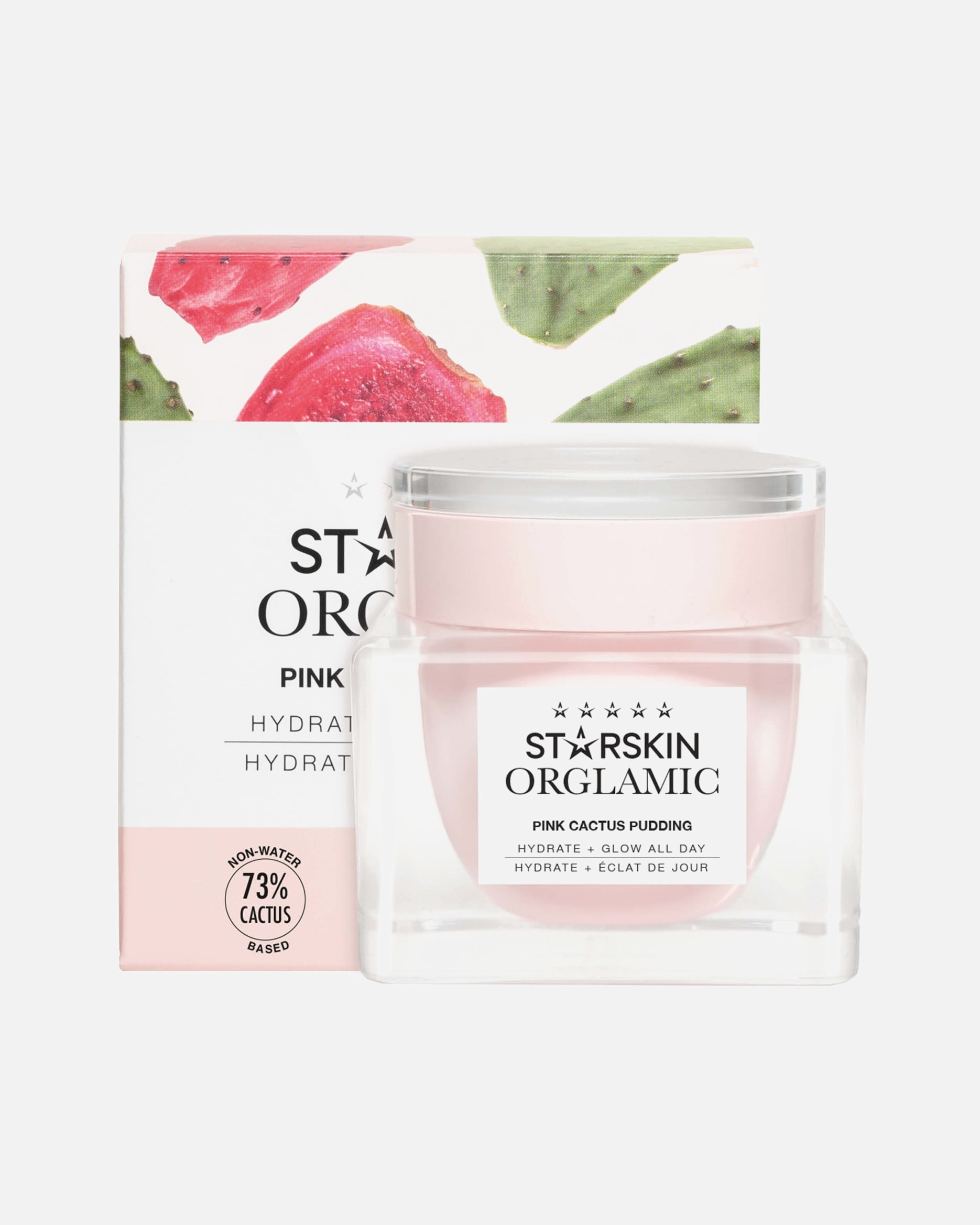 Gesichtscreme für Unisex STARSKIN ® Orglamic™ Pink Cactus Pudding 1 Stück