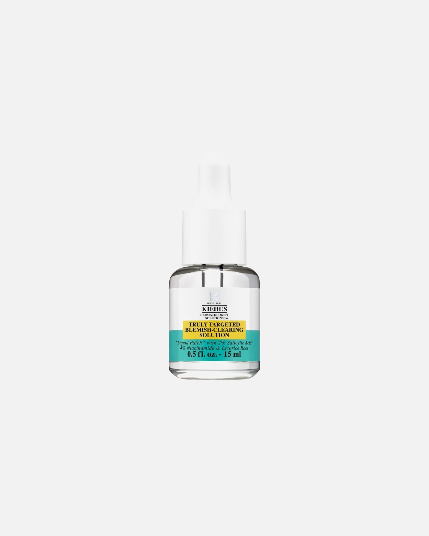 Gesichtscreme für Unisex Kiehl’s Truly Targeted Blemish Clearing Solution 15 ml