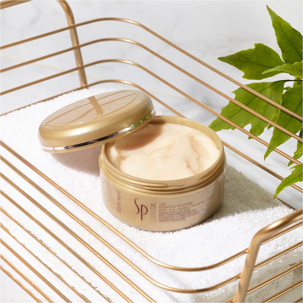 SP LuxeOil Keratin Restore Mask Wella thực sự là “vị cứu tinh” cho mái tóc khô xơ, hư tổn - MỸ PHẨM TÓC CHÍNH HÃNG GIÁ TỐT NHẤT THỊ TRƯỜNG