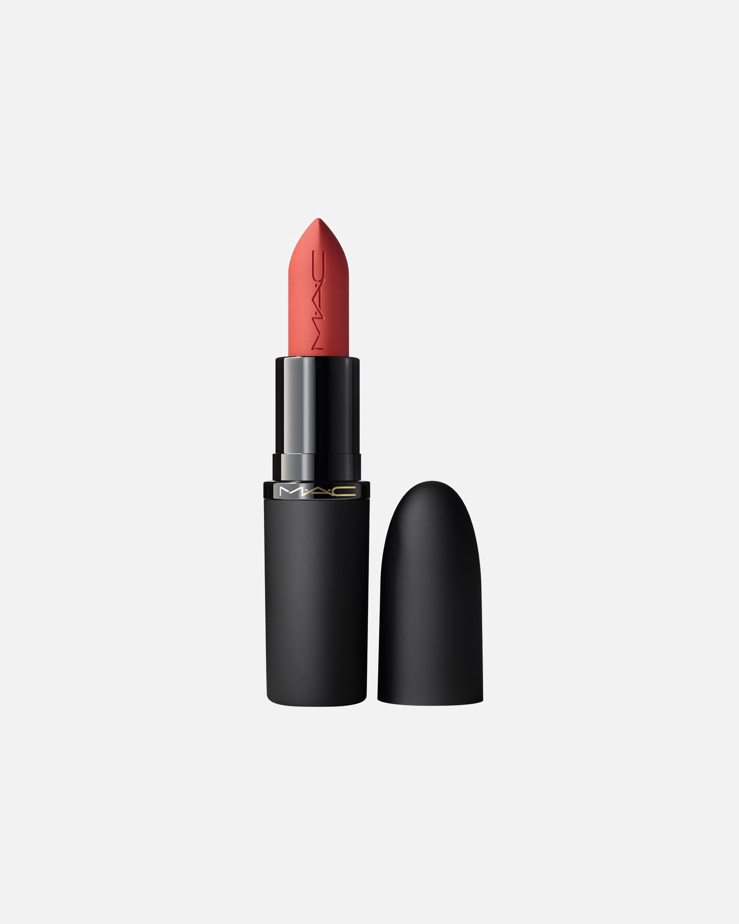 Lippenstift für Unisex MAC Powder Kiss HAZY MATTE LIPSTICK 03 - BRICKTHROUGH