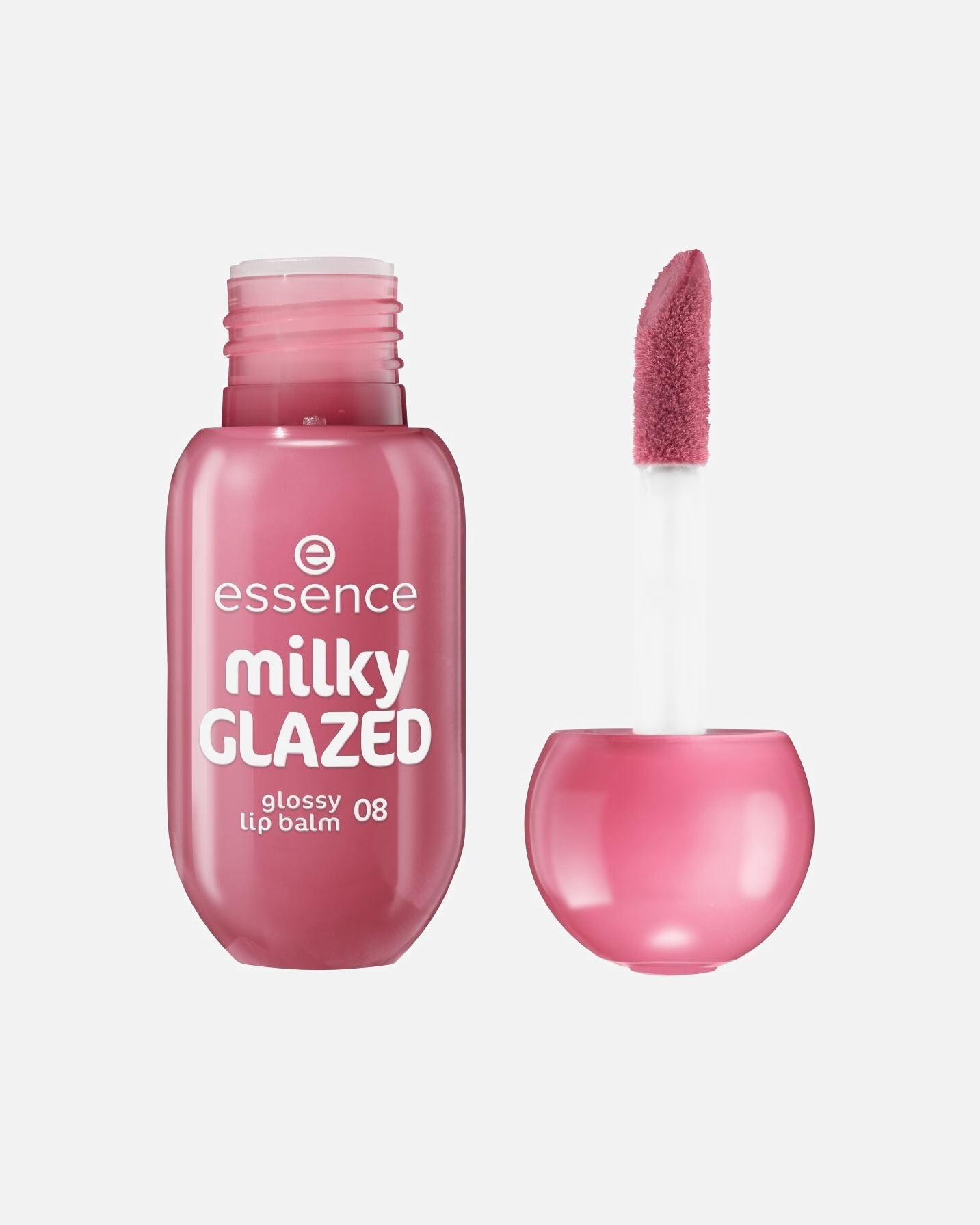 Lippenbalsam für Unisex Essence Milky Glazed Glossy 08 - BUBBLE MILK TEA