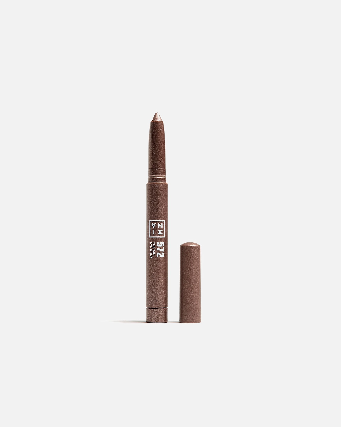 Eyeliner für Unisex 3INA The 24H Eye Stick 572 - Cool Brown