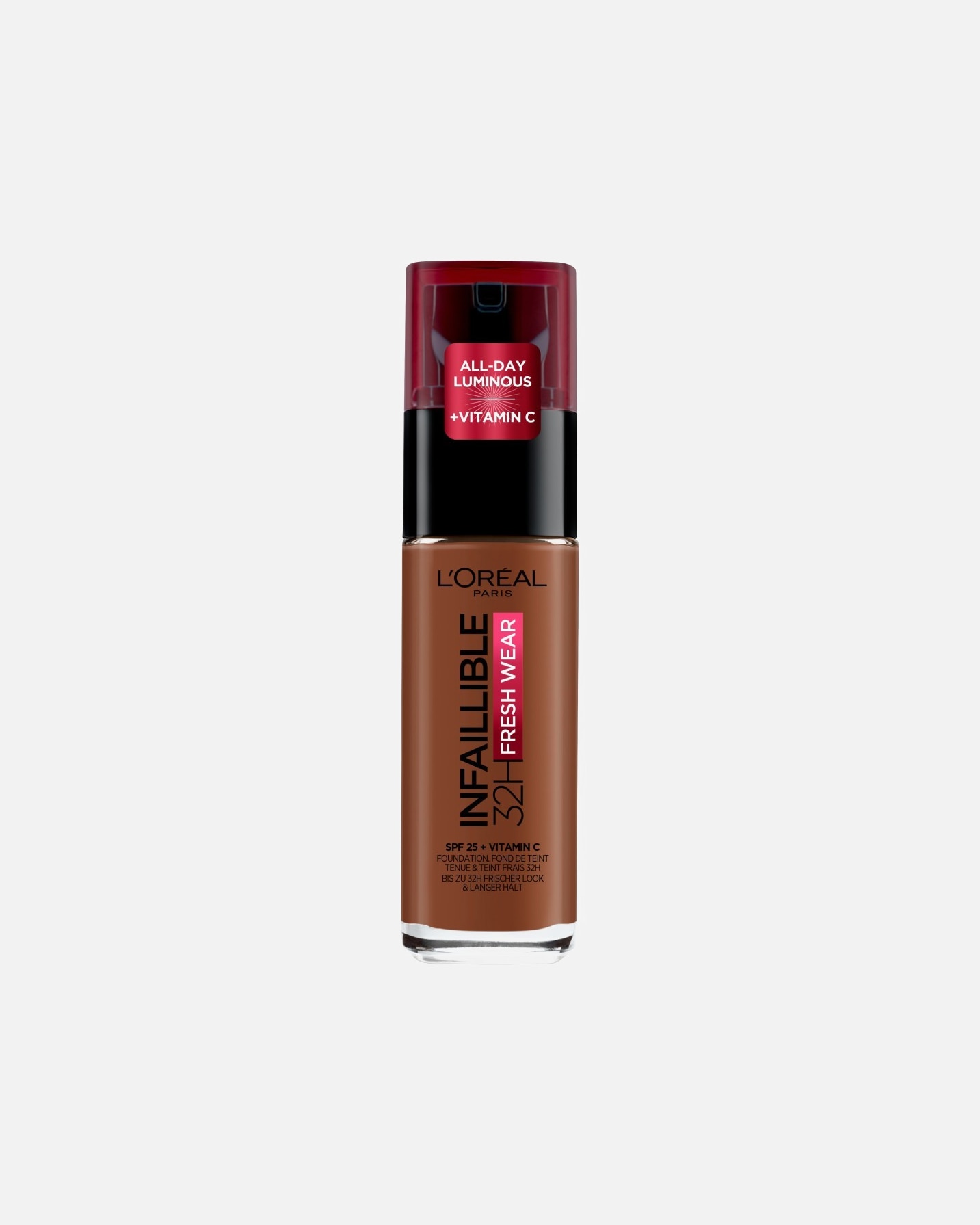 Foundation für Unisex L’Oréal Paris Infaillible 32H Fresh Wear 380 - EXPRESSO / ESPRESSO