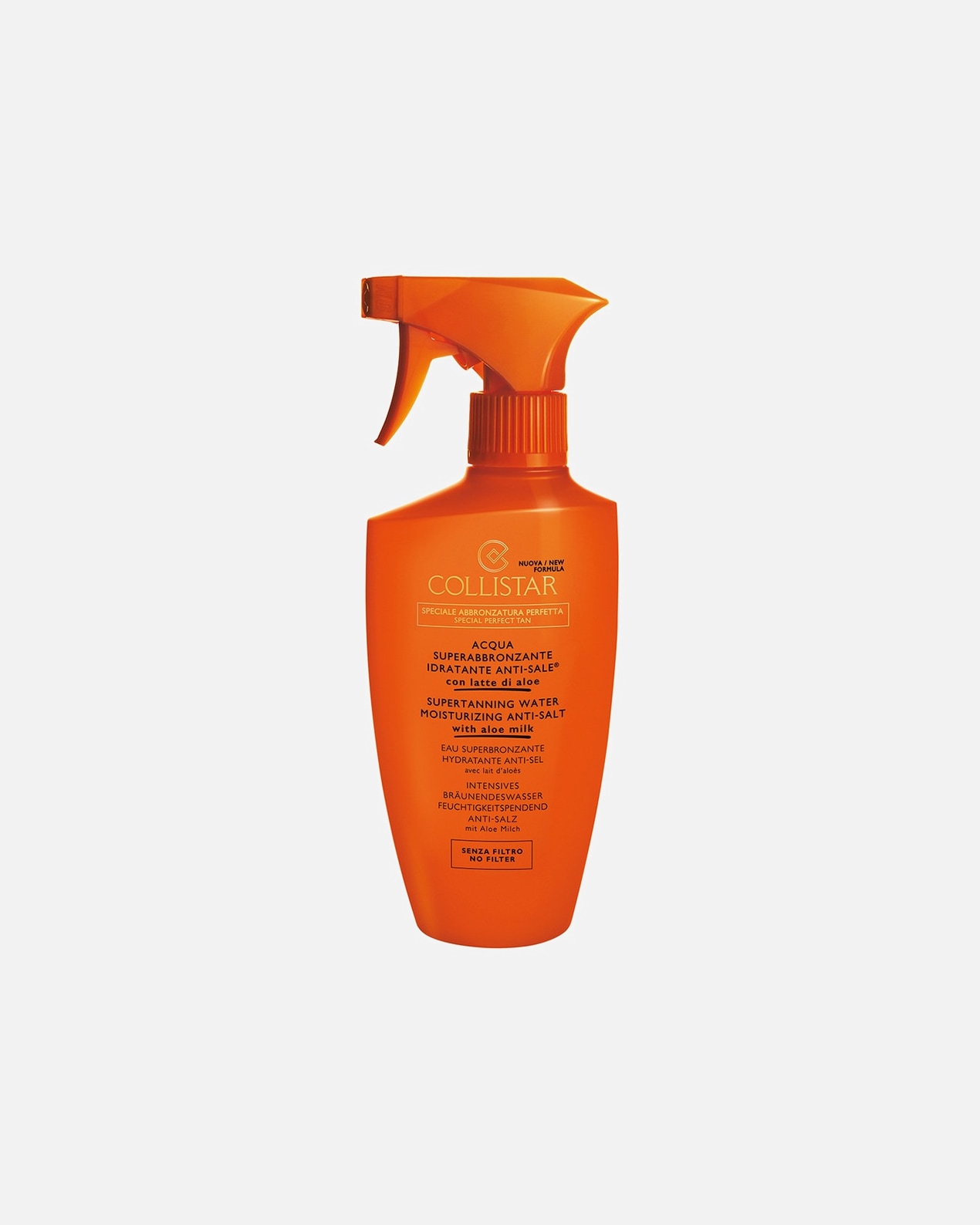 Selbstbräuner für Unisex Collistar Abbronzatura Perfetta Supertanning Water Moisturizing Anti-Salt 400 ml