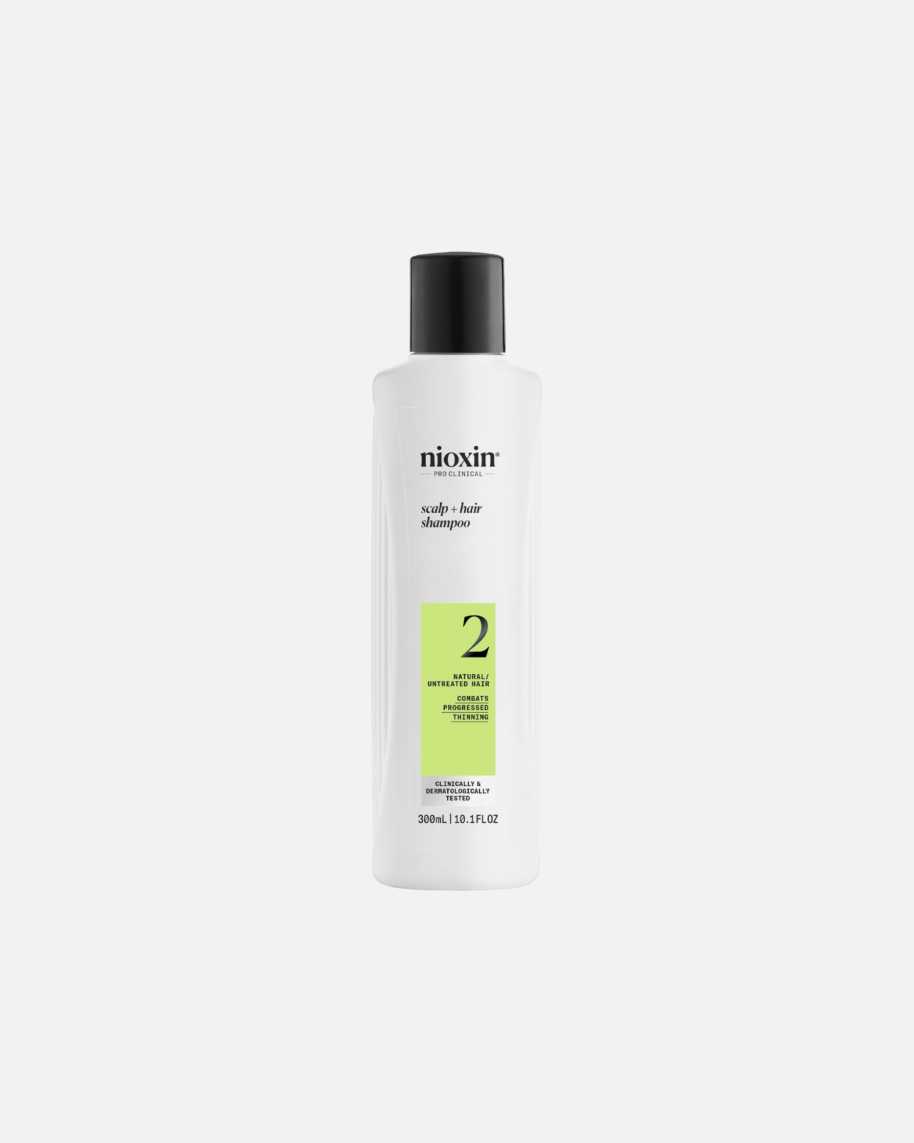 Shampoo für Unisex Nioxin System 2 Scalp + Hair - Haarpflege für naturbelassenes, sichtbar dünner werdendes Haar 300 ml