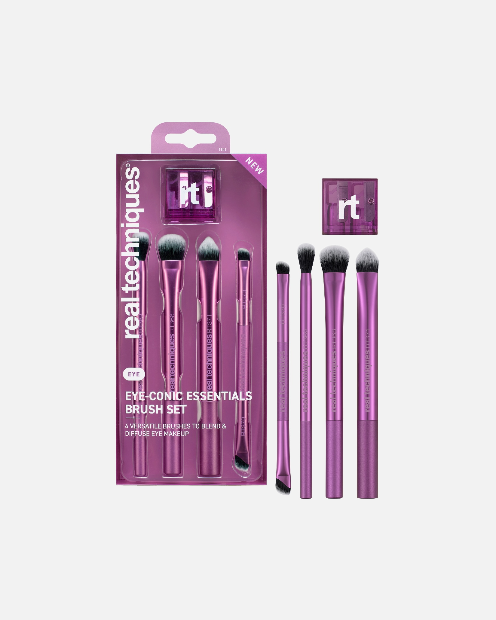 Pinselset für Unisex Real Techniques Eye-Conic Essentials 1 Stück