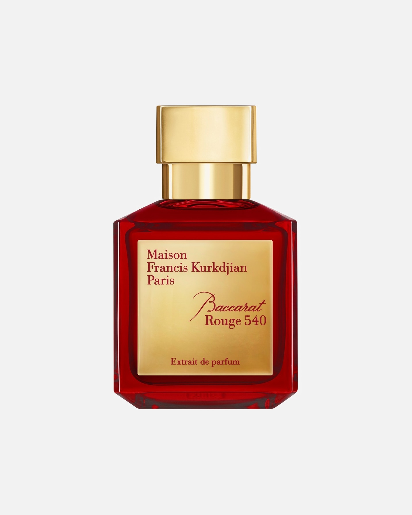 Parfum für Unisex Maison Francis Kurkdjian Paris Baccarat Rouge 540 Extrait de Parfum 70 ml