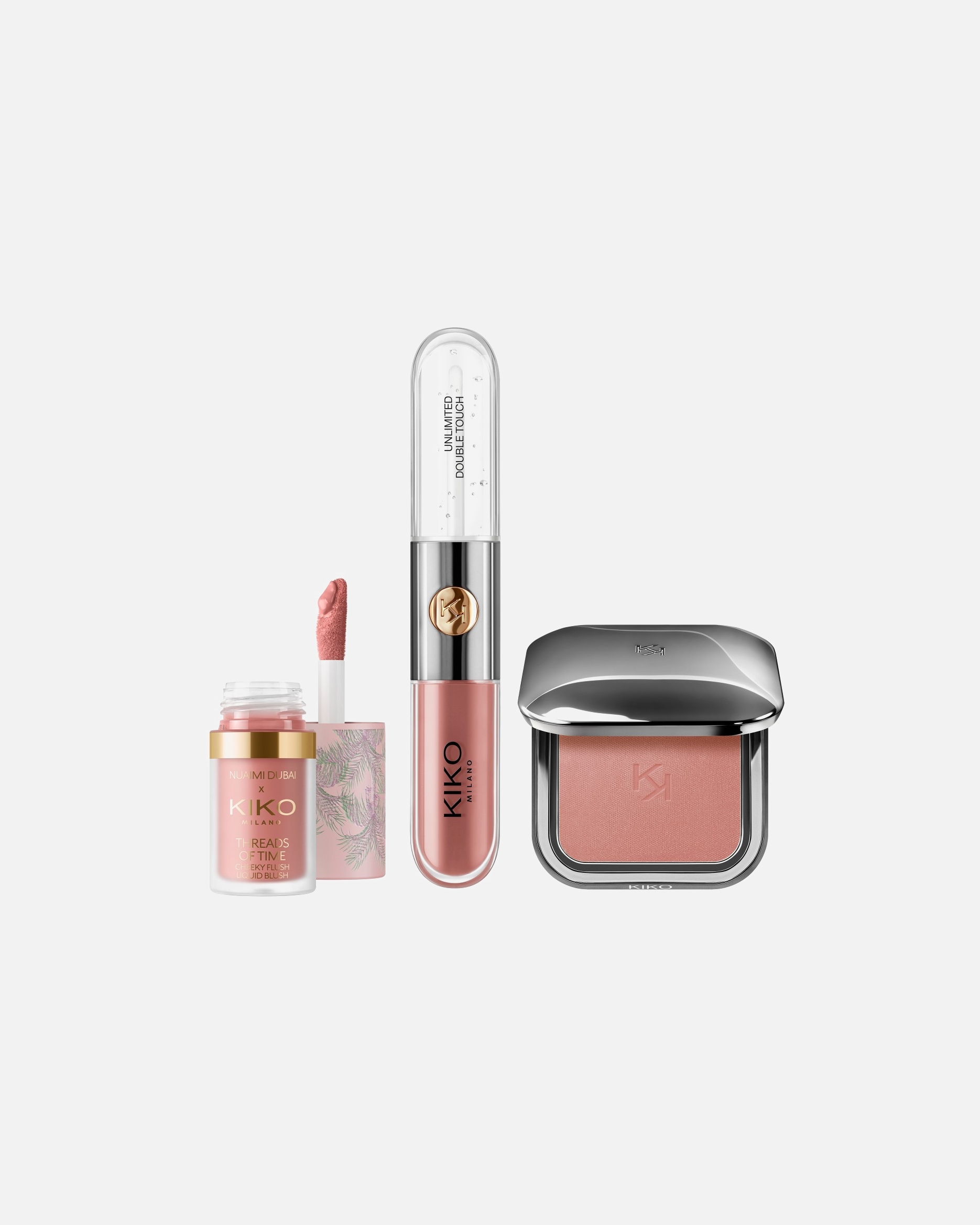 Lippen Make-up Set für Weiblich KIKO Milano Default Brand Line Threads Of Time Gloss It Up Lip Kit 1 Stück