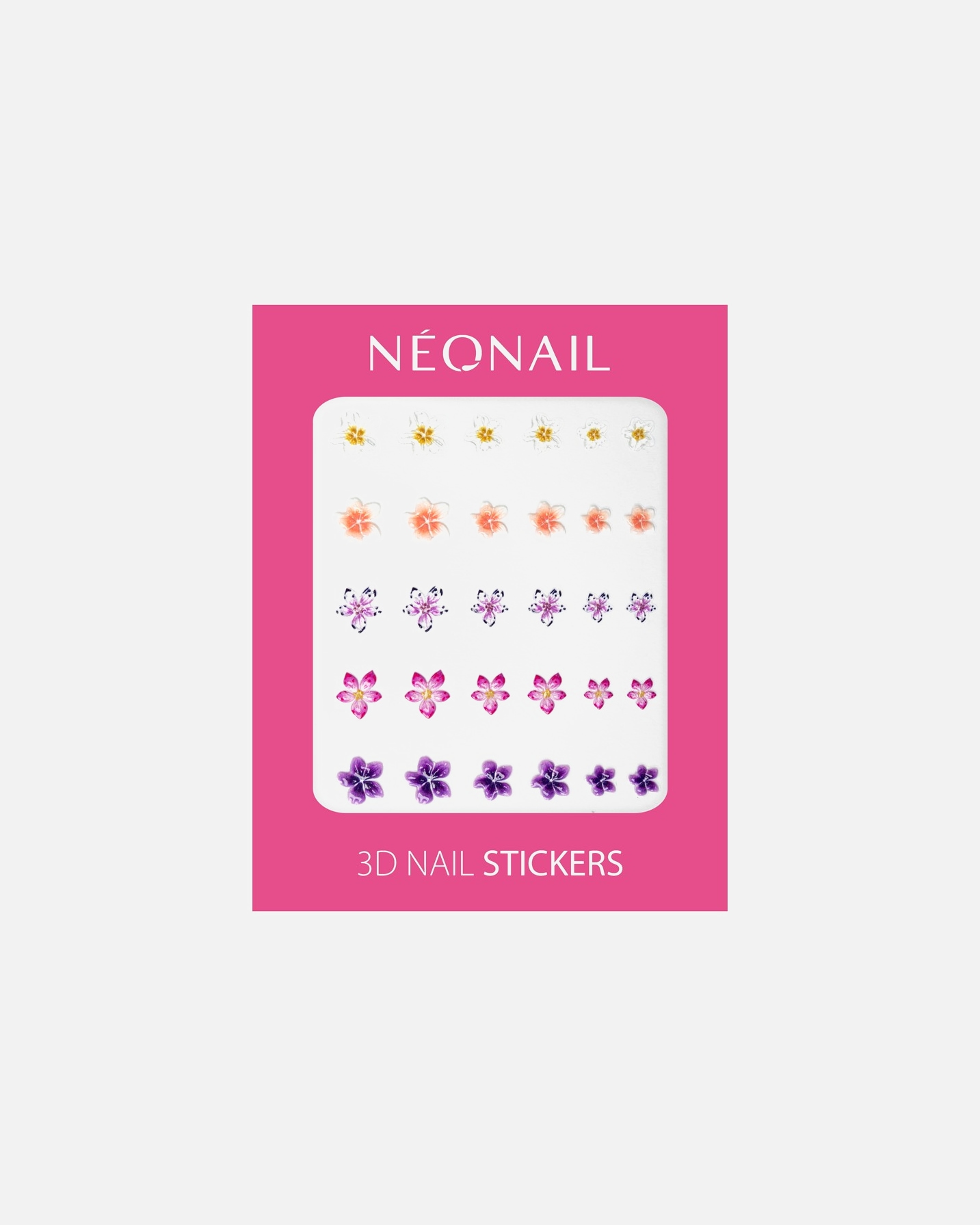 Nagelsticker für Unisex NEONAIL 3D Nail stickers 02 1 Stück