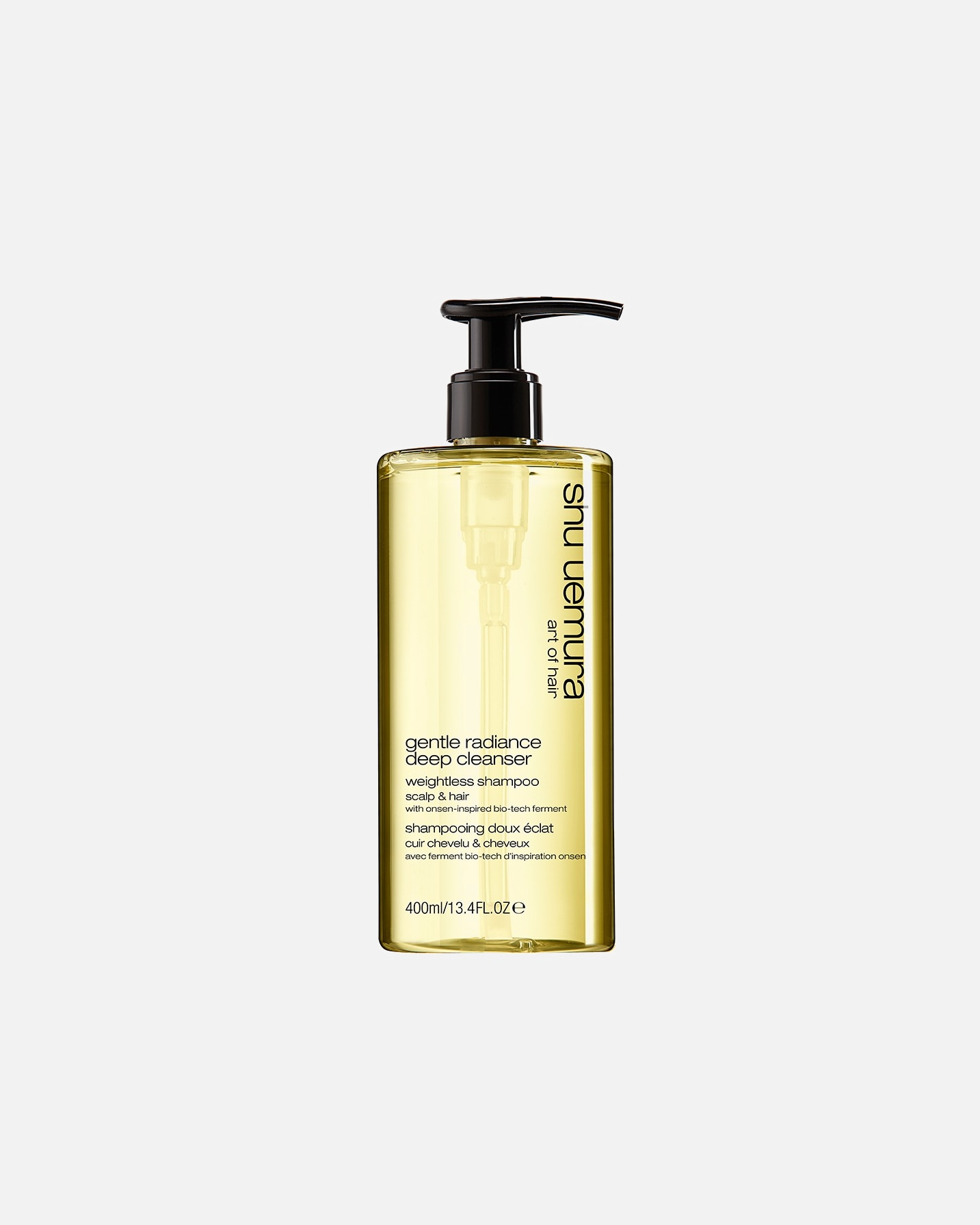 Shampoo für Unisex Shu Uemura Cleansing Oils Gentle Radiance Deep Cleanser Weightless 400 ml