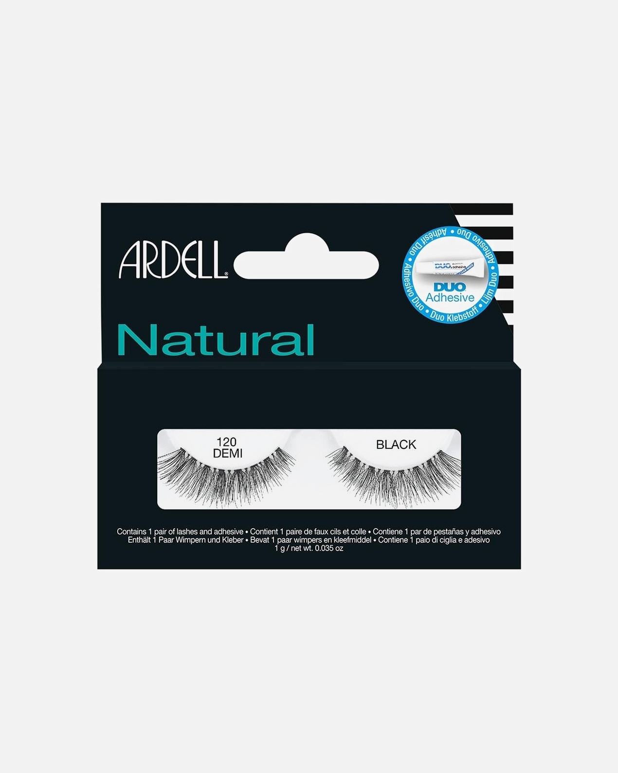 Künstliche Wimpern für Unisex Ardell Natural Fashion Lashes 120 120 - BLACK
