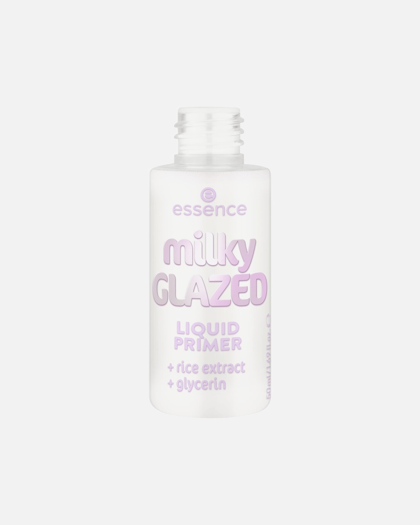 Primer für Unisex Essence Milky Glazed Liquid Primer Transparent