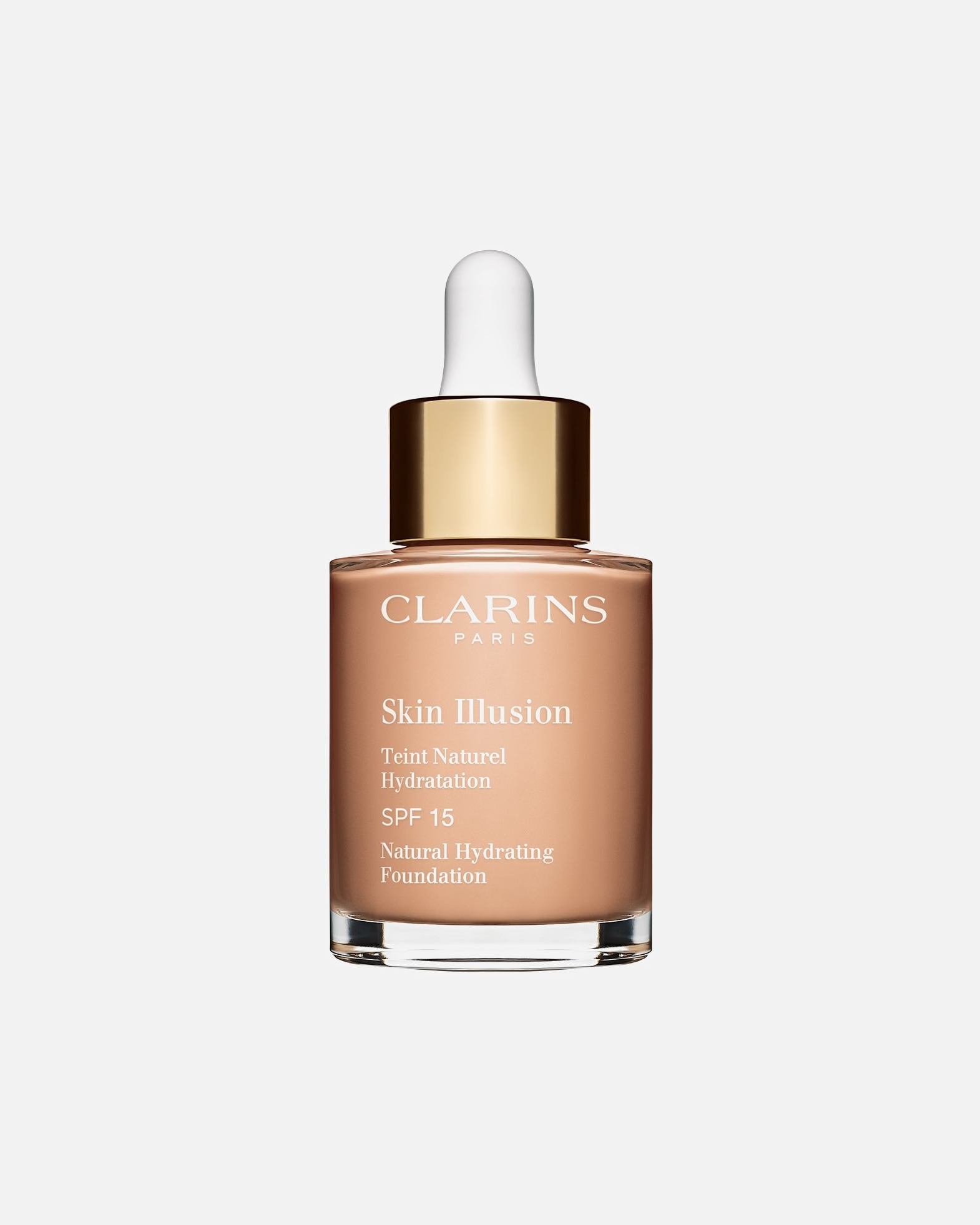 Foundation für Unisex Clarins Skin Illusion SPF 15 Nr. 107 - Beige